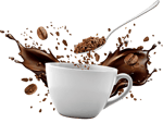 visual coffee cup noirs